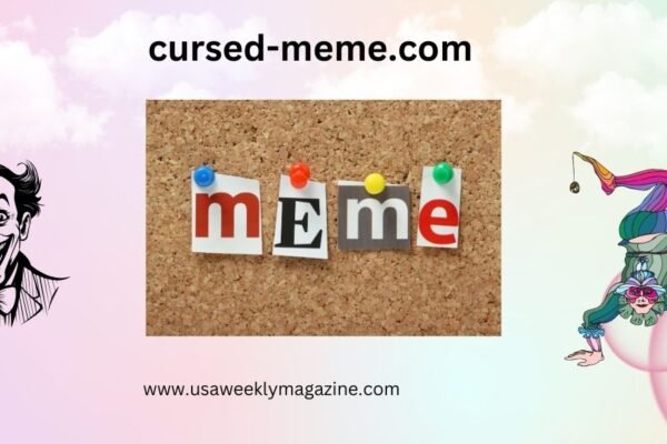 Cursed-meme.com technology with meme illustration and clown characters