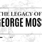 Graphic highlighting the legacy of George Moss, a key figure in Kansas City history, with a book and globe symbolizing knowledge and history