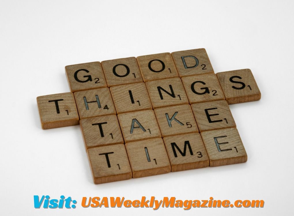 Crossword puzzle featuring the phrase 'good things take time' from San Francisco Examiner NYT