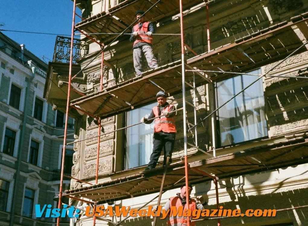 Scaffolding in San Francisco showcasing how much scaffolding costs to rent in the city.