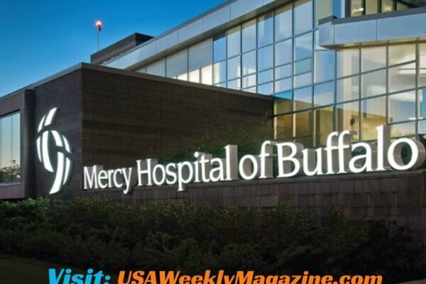 Catholic Health network hospital exterior showcasing patient care